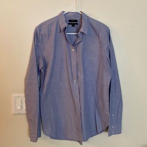 J. Crew Women’s Oxford blue button up shirt